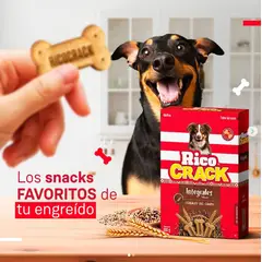 GENERICO - Ricocrack Integrales Snack Saludable para Perros - 500gr