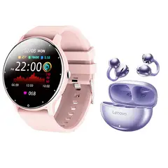 LENOVO - TA140 Audífonos-Negro y Toumi Fit 2-B Reloj inteligente