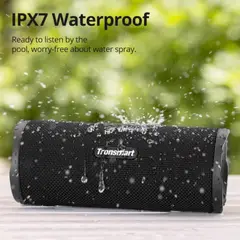 TRONSMART - Parlante Bluetooth Portátil Mirtune C3 24W Negro Sonido Estéreo Potente