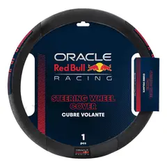 RED BULL - Forro Cubre Volante Deportivo Rancing Negro Universal Para Auto