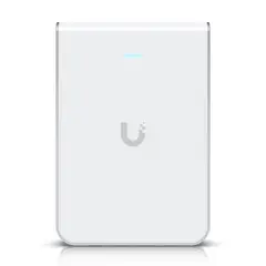 UBIQUITI - UniFi 6 In-Wall Access Point Wi-Fi 6 de Pared con Switch de 4 Puertos