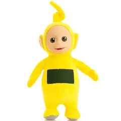 KAWAI - Peluche Laa Laa Teletubbies - licenciado táctil suave 23cm