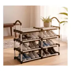 OTTOWARE - Zapatera Organizador De Zapatos Apilable 4 Niveles