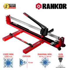 RANKOR - Cortadora de Cerámicas Mayólica Porcelanato Industrial RTC120001 Máx 1200mm
