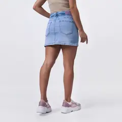 MACHINE - FALDA SHORT JP25DULCEIDA DENIM CONFORT