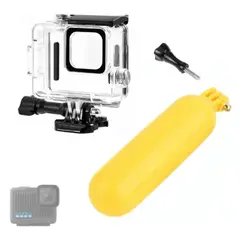 GENERICO - Kit Acuatico Para Gopro Hero 4k Naranja Claro
