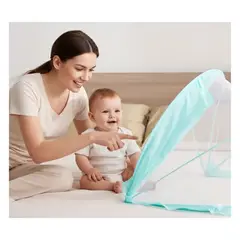 GENERICO - Mosquitero Sobre Cama Verde G