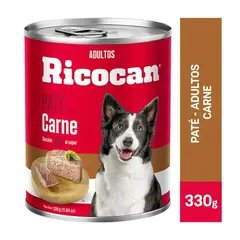 RICOCAN - Paté Lata Carne Adultos 330 gr