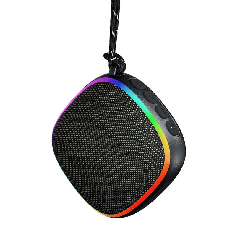 Parlante Bluetooth Portátil EBS-309 con Montaje Magnético para Carrito de Golf - IPX5 Negro