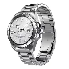 AMBOS - Smartwatch R1 Executive Acero Inoxidable 316L 143 HD Llamadas Bluetooth IP68