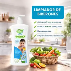 SALVY NATURAL - Limpiador Natural para Biberones y Accesorios 1lt