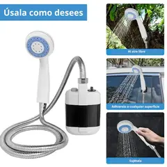 OEM - Kit de Ducha Portátil Recargable Multiuso para Camping y Mascotas