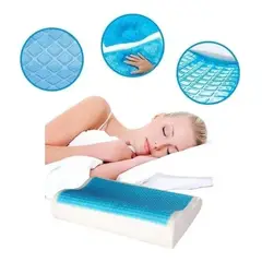OEM - Almohada De Gel Cool Pillow Restform Refrescante Regula Temperatura Alivia Dolor de Cuello y Espalda