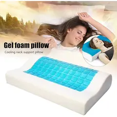 OEM - Almohada De Gel Cool Pillow Restform Refrescante Regula Temperatura Alivia Dolor de Cuello y Espalda