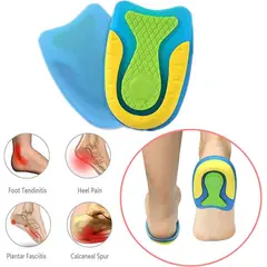 OEM - Media Plantilla de Silicona para Fascitis Plantar y Amortiguación de Impacto