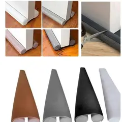 GENERICO - BURLETE PROTECTOR PARA PUERTA ANTIPÓLVO BURLETE AJUSTABLE