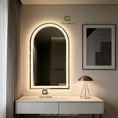 GREEN HOUSE - ESPEJO ARCO LED MOD. ANNET 3 TIEMPOS TOUCH 50x80cm