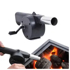 GENERICO - SOPLADOR ENCENDEDOR DE PARRILLA A CARBÓN VENTILADOR