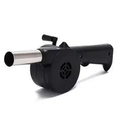 GENERICO - SOPLADOR DE FUEGO VENTILADOR DE BARBACOA PARRILLA