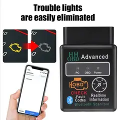 OEM - Escáner OBD2 Inalámbrico para Auto - Borra Fallas y Monitorea Motor App V02H4