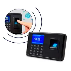 OEM - Reloj Marcador de Huella Digital para Empresas Sin Software - Exportación USB