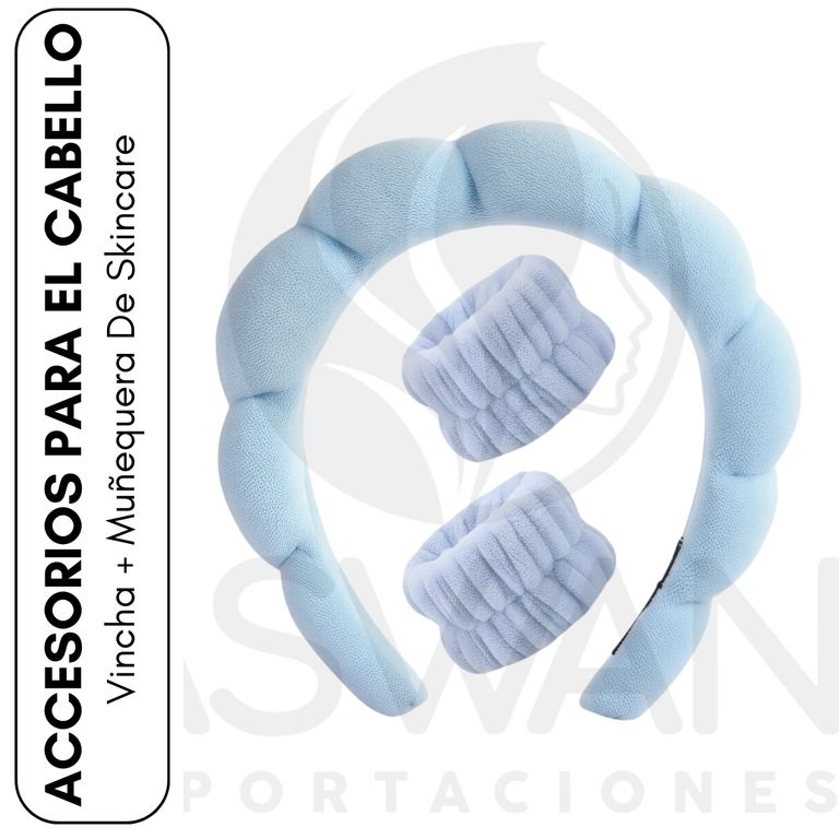 Vincha + Muñequera De Skincare