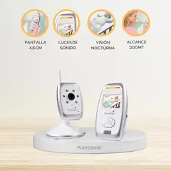 SUMMER INFANT - Monitor con Video «SURE SIGTH»