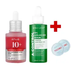 ANUA - DUO ANTI ACNE, MANCHAS, HIPERPIGMIENTACION Y ROSACEA