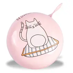 PICKAP - Timbre campana Kids Cartoon de bicicleta Cat Rosado
