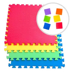 GENERICO - Pisos para Bebés Antigolpes y Antideslizante Pack 6 Piezas