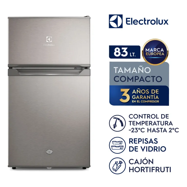 Frigobar Frost Congelador Superior 83L Gris ERT95S2P5AS