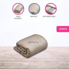 CARESTINO - Edredón para Cuna Corral «CONFORT» Beige