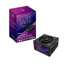 ASROCK - Fuente de Poder PG-1000G 1000W ATX 80 Plus Gold ATX Full Modular