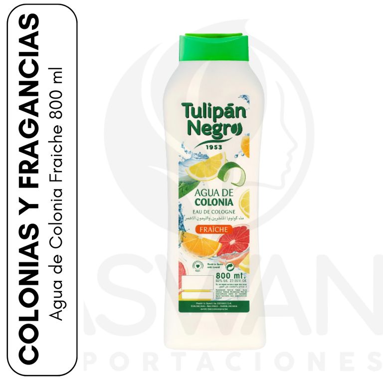 Agua de Colonia Fraiche 800 ml - Tulipan Negro