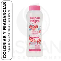GENERICO - Agua de Colonia Fresa y Nata 800 ml - Tulipan Negro