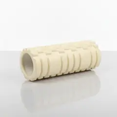 PENTHA - Rodillo de Yoga Foam Roller de Espuma 33 x 14cm Crema