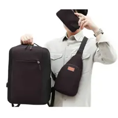 GENERICO - Set Mochila 3 en 1 con Morral y Cartuchera