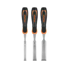 TRUPER - Juego de 3 formones mango Comfort Grip, 17759