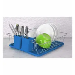 OEM - Escurridor de Platos con Bandeja y Cubertero - Organizador de Cocina Moderno