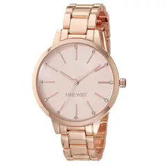 NINE WEST - Reloj De Pulsera Para Mujer Oro Rosa