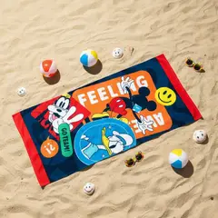 GENERICO - Toalla para Playa Ratón y Amigos 140x70cm