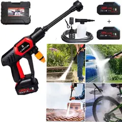 GENERICO - Hidrojet Portátil Inalámbrico 2 Baterías 120v