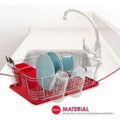 OEM - Escurridor de Vajilla Compacto para Encimera - Diseño Ahorra Espacio