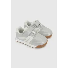 COLLOKY - Zapatilla Casual Caminante Niña Plateado