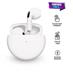 GENERICO - AUDIFONOS BLUETOOTH PRO 6 BLANCO