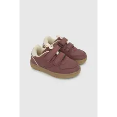 COLLOKY - Zapatilla Casual Caminante Niño Burdeo