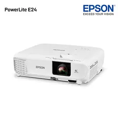 EPSON - Proyector PowerLite E24 XGA 1024x768 3600 Lumens 3LCD V11HB51021