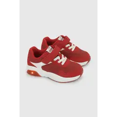 COLLOKY - Zapatilla Luces Caminante Unisex Rojo