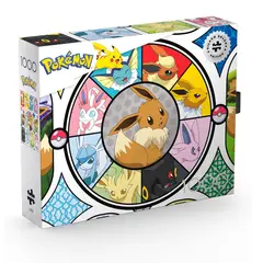 POKEMON - Rompecabeza 1000 Piezas Ventanas De Evee