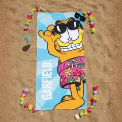 GENERICO - Toalla para Playa Gato Surf 140x70cm